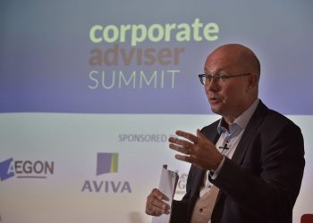 Matti Leppälä, CEO, PensionsEurope speaks on Brexit at a two day summit hosted by Corporate Advisor at Pennyhill Park, Bagshot.  Photo by Michael Walter/Troika